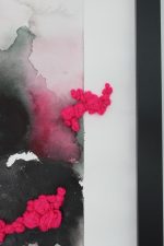 aquarelle brodée Nébuleuse 3