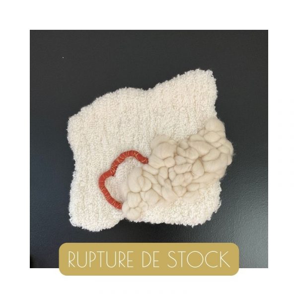 tapis mural tufting Nude MERINOS