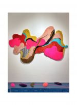 tufting mural himalaya oeuvre d'art textile contemporaine tapisserie tapis pour espaces de standing