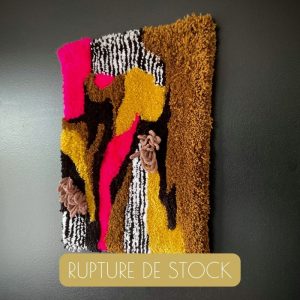 serengeti tapisserie murale tuftée