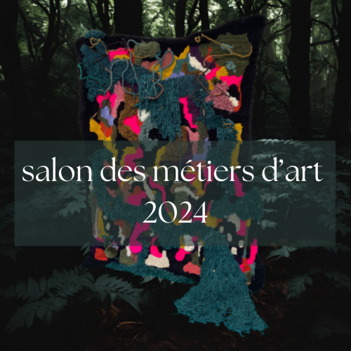affiche salon des métiers d'art 2024