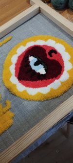 atelier tufting val de marne avec Clarissa Vasté