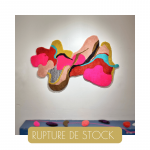 Himalaya, tapisserie murale tufting par Clarissa Vasté