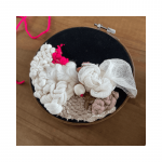 atelier tissage sur tambour avec Clarissa Vasté artiste textile