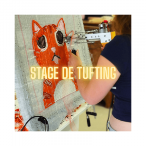 stage tufting 6 heures créer votre tapis val de marne 94