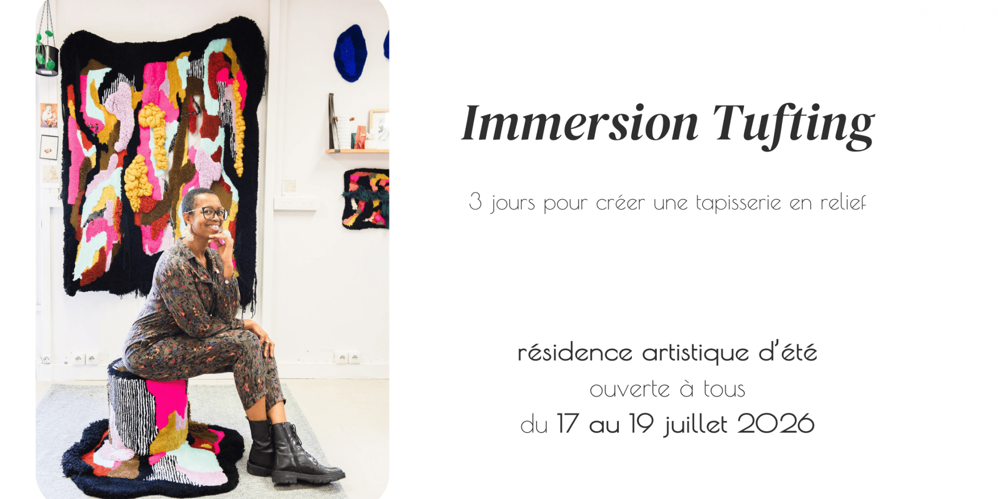 stage tufting 3 jours paris clarissa vaste